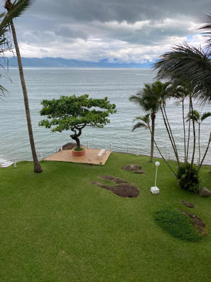 Apartamento Pe Na Areia Caraguatatuba Eksteriør billede
